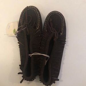 American Eagle women’s moccasins brown sz 6